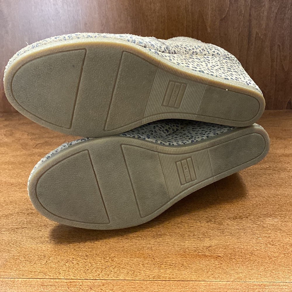Toms cheetah wedge booties - Picture 6 of 7